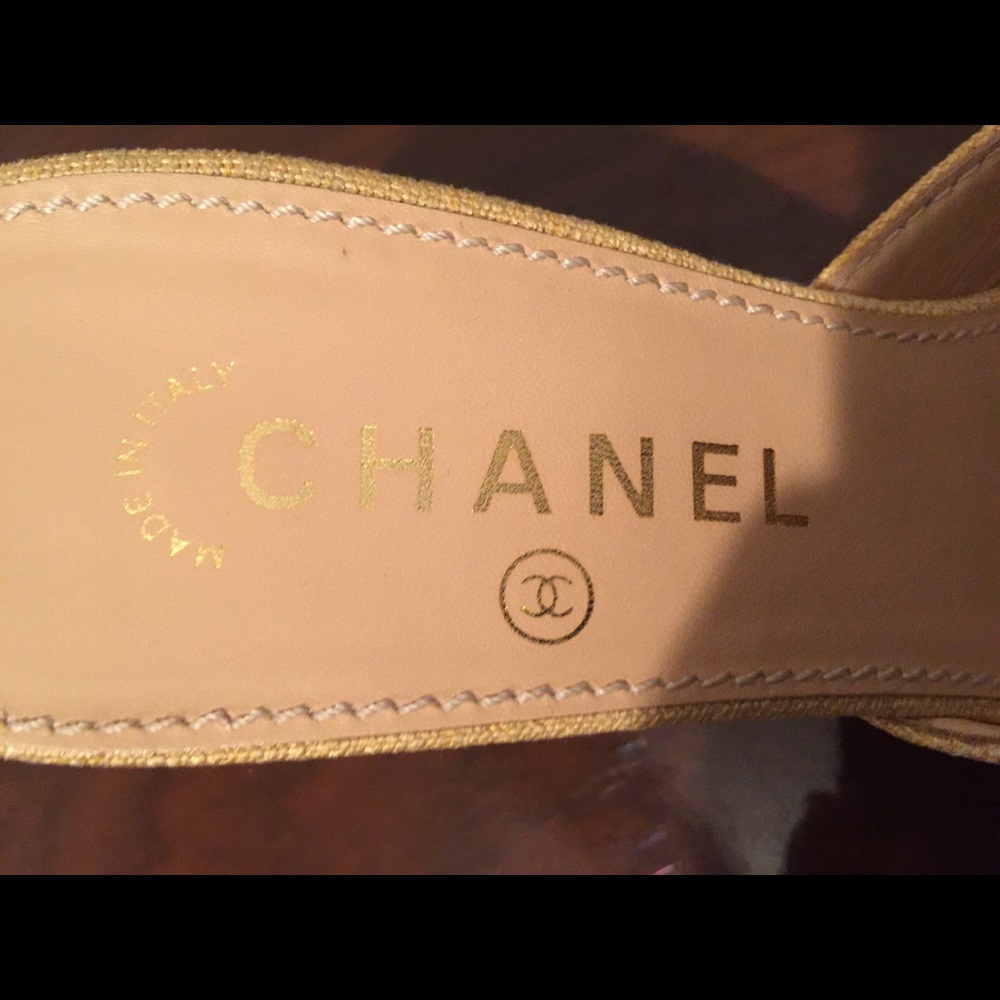 Chanel LT Yellow Fabric Mule S40 - Picture 8 of 8